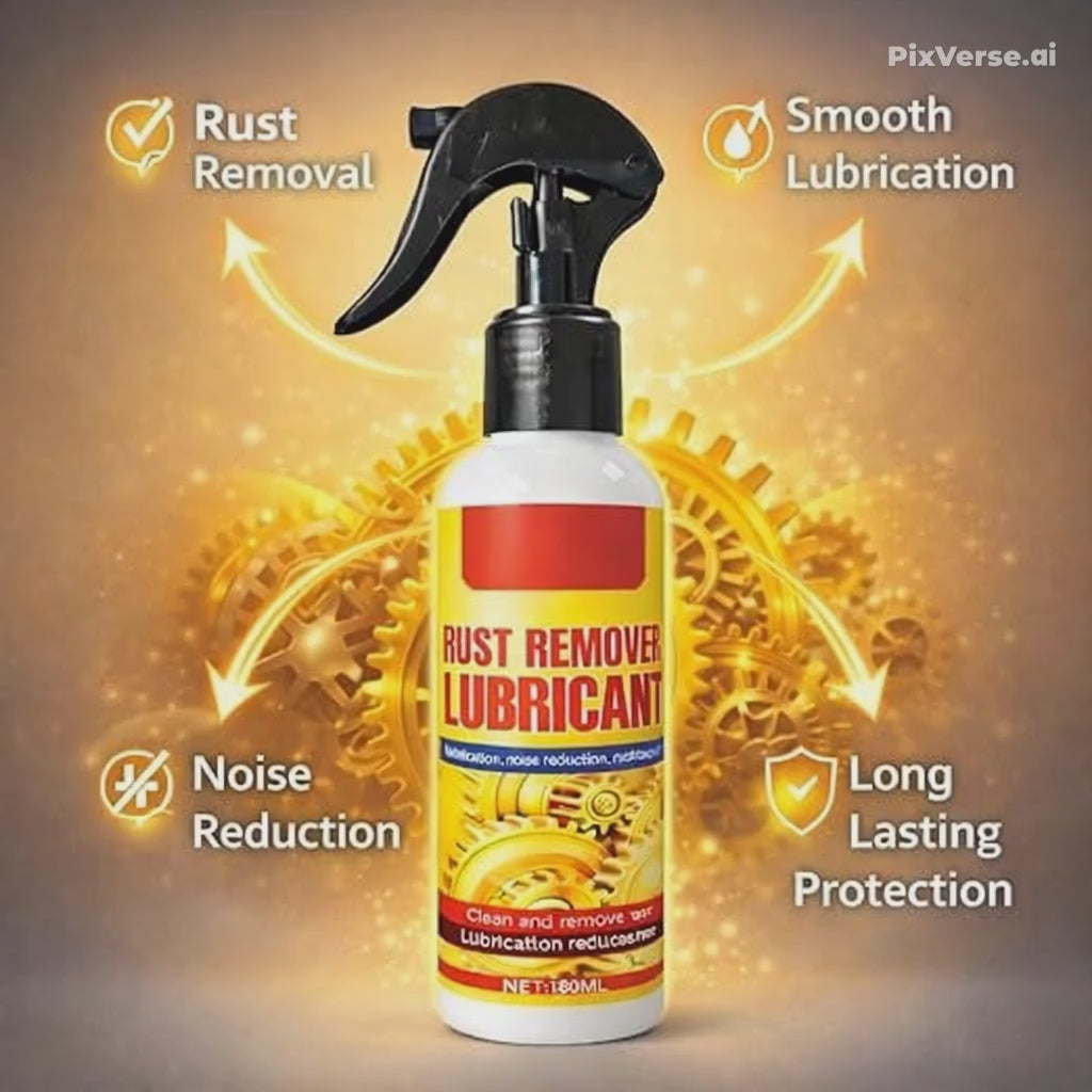 Rust Remover Lubricant Spray (Pack of 3)👍
